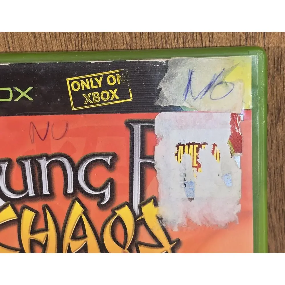 Kung Fu Chaos Original Xbox Game Complete CIB